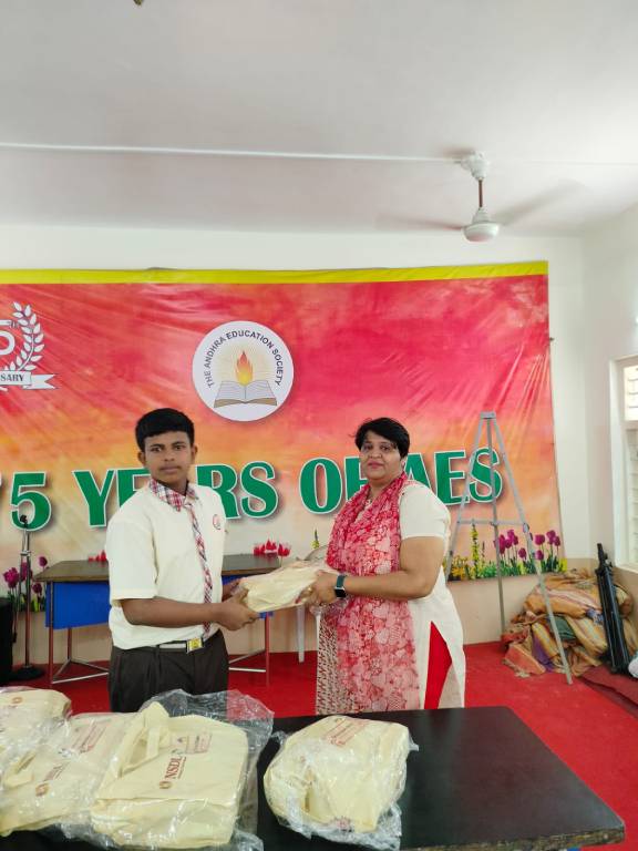 Distribution of study materials by NSDL 2023-24