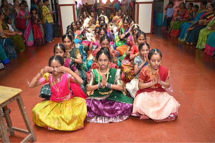 Saraswati Pooja & Bathukamma Celebration